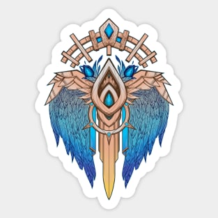 Wings of the Kyrian Sticker